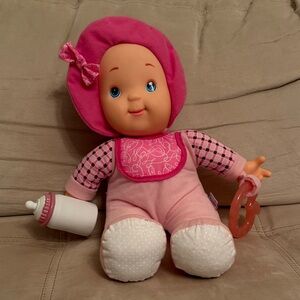 Charming Pink Baby Doll with Accessories